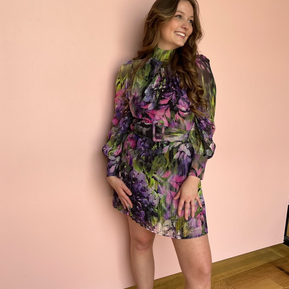 Floral Multicolor Dress - Picture 8 of 8